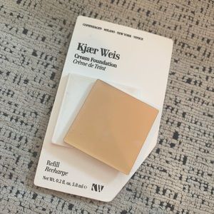 Kjaer Weis Cream Foundation refill pan in Silken (unused but opened)